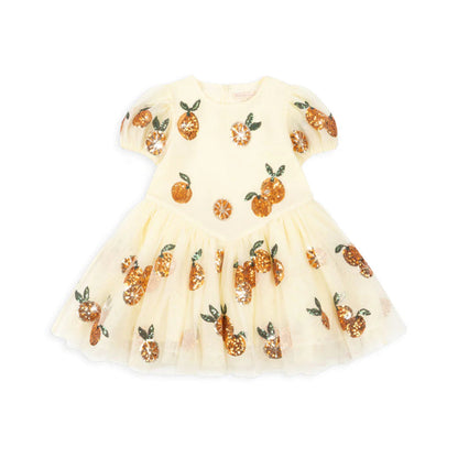 Heartlily Dress, Arancia Sequin