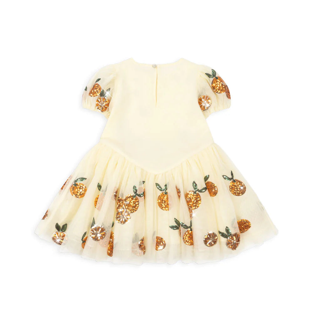 Heartlily Dress, Arancia Sequin