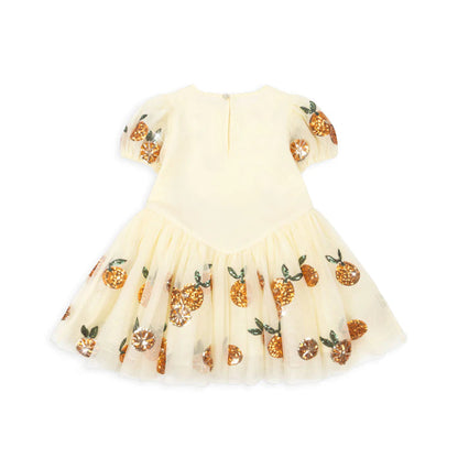 Heartlily Dress, Arancia Sequin