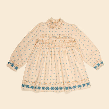 Pernille Dress, Meadow Calico Cashew
