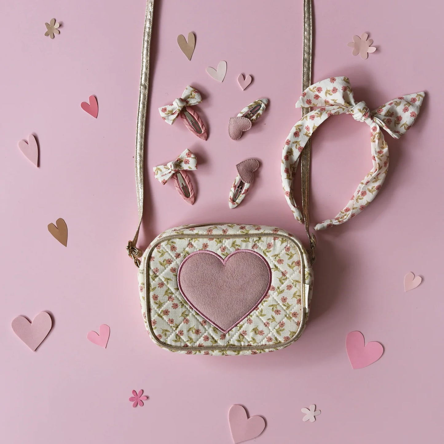 Patchwork Heart Bag