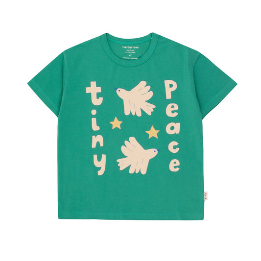 Tiny Peace Tee, Emerald