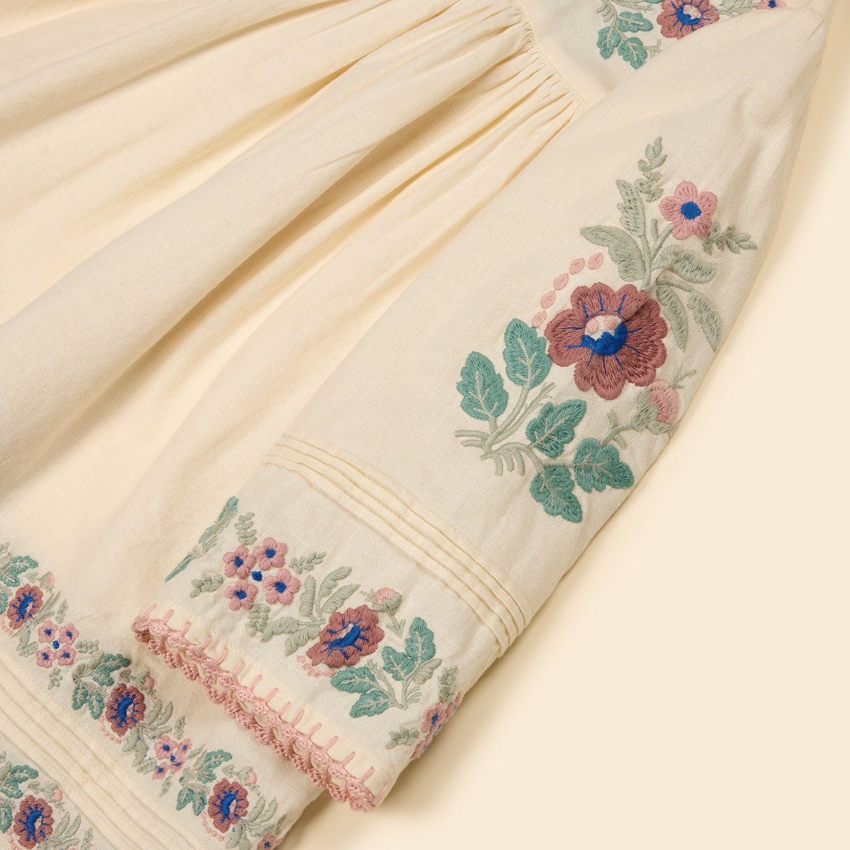 Stevie LS Dress, Milk-Cream