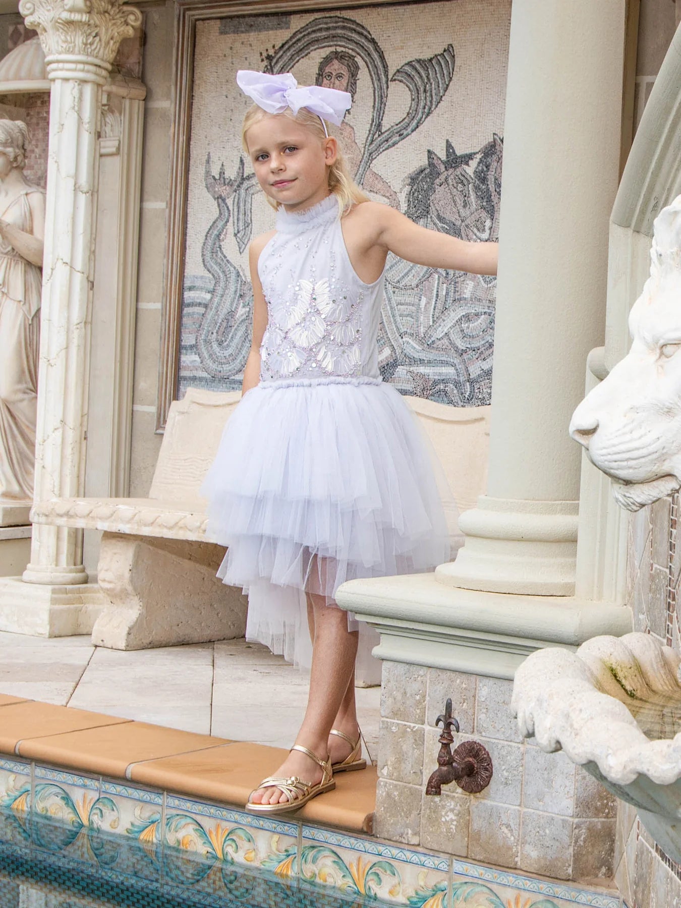 Kiss & Shell Tutu Dress, Demure Dreams