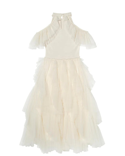 Venus Tutu Dress, Arctic Cotton