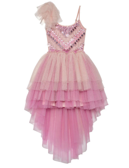 Team Colours Tutu Dress, Almond Mix