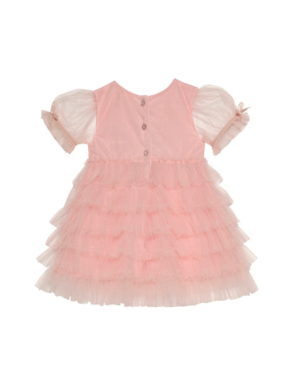 Bebe Gardens Gate Tutu Dress, French Rose