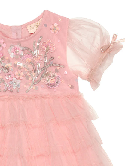 Bebe Gardens Gate Tutu Dress, French Rose