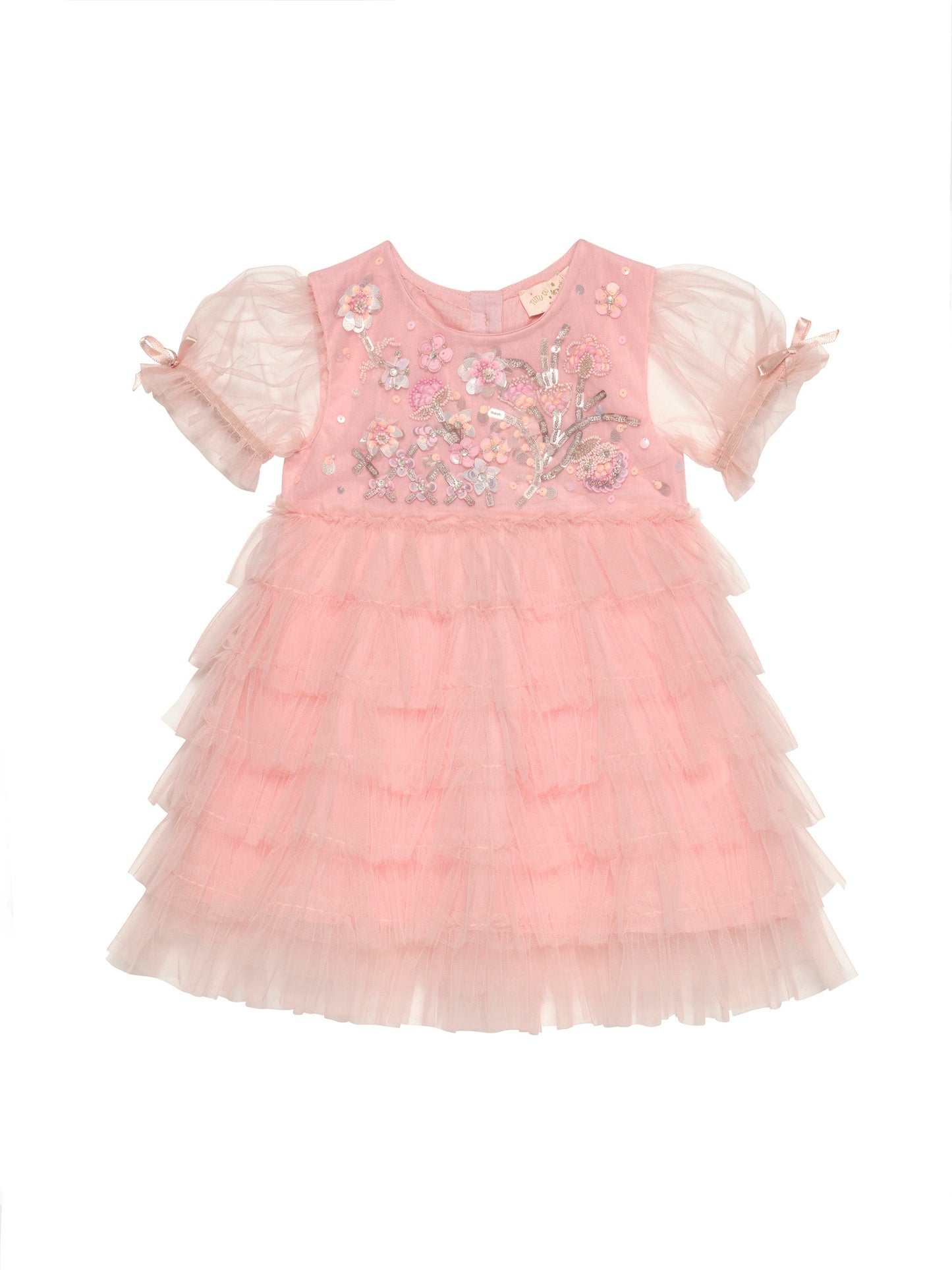 Bebe Gardens Gate Tutu Dress, French Rose