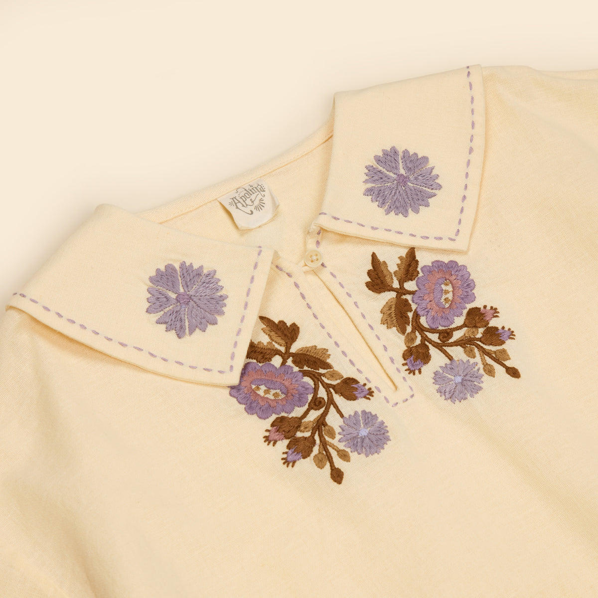 Thalia Blouse, Cream