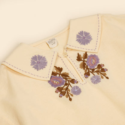 Thalia Blouse, Cream