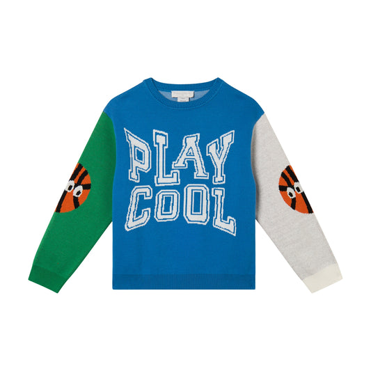 Play Cool Sweater, Blue