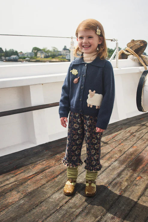 Ruffle Pedal Pusher, Galaxy Calico Hearts