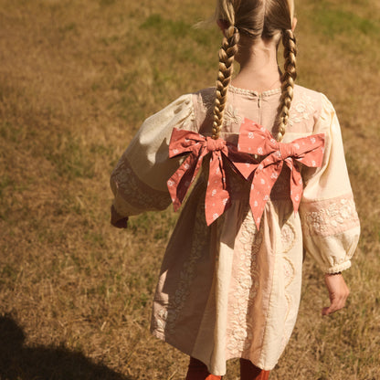 Wilma Dress, Dried Rose/Cream