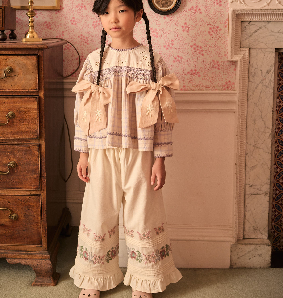 Winona Trouser, Milk-Cream