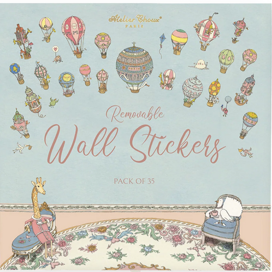 Atelier Choux Paris Replaceable Wall Stickers, Pack of 35