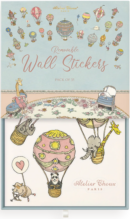 Atelier Choux Paris Replaceable Wall Stickers, Pack of 35