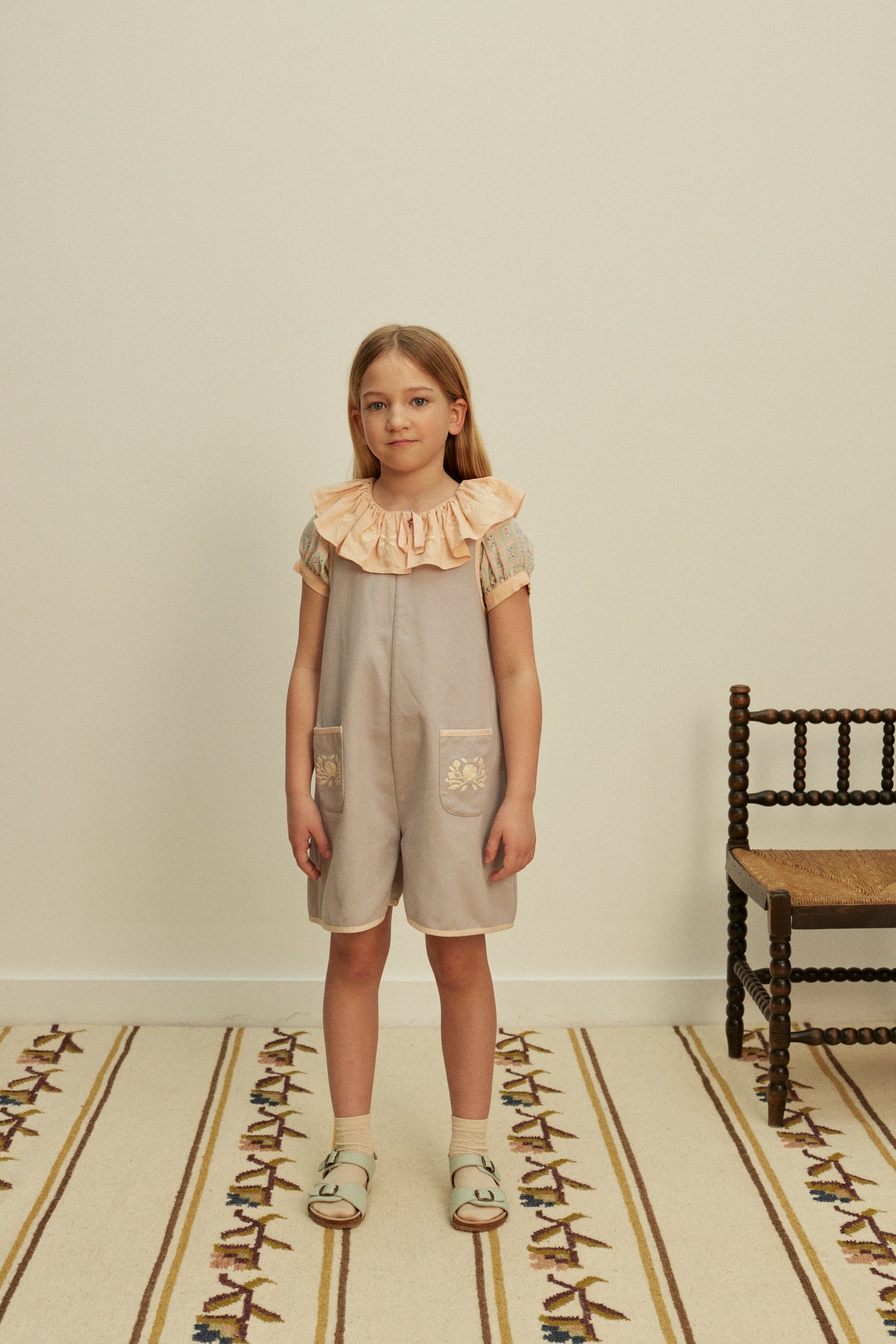 Zabina Blouse, Rosepanel Mint