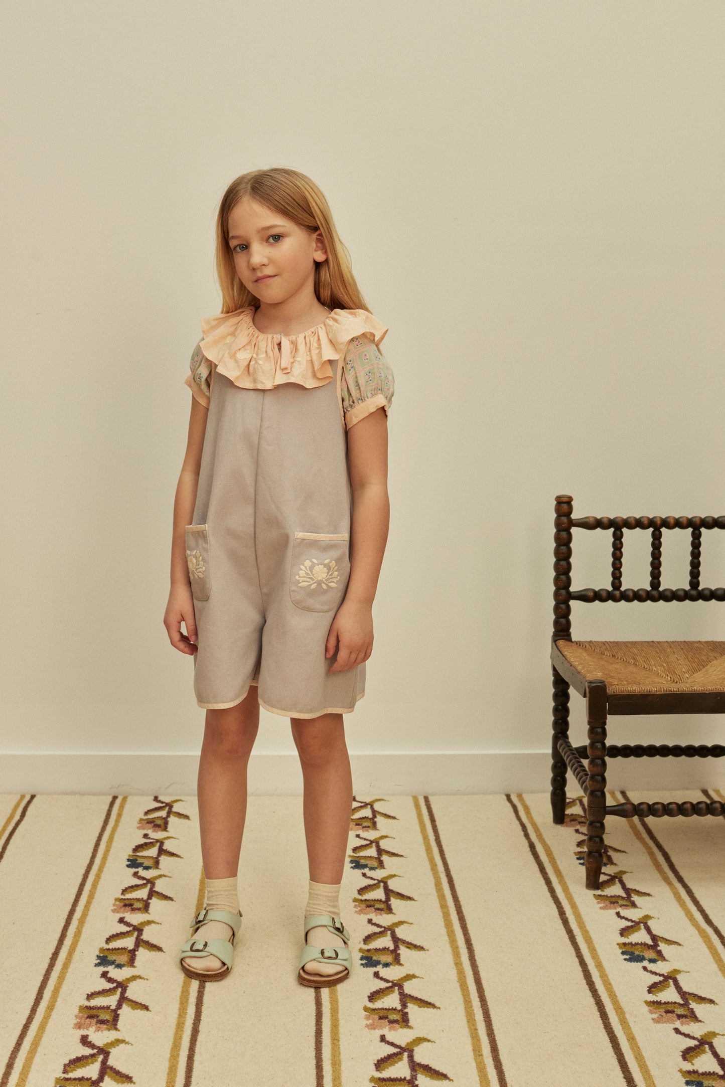 Zabina Blouse, Rosepanel Mint