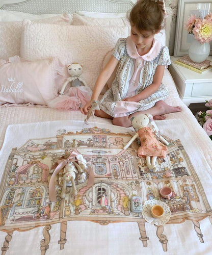 Atelier Choux Paris Organic Cotton Carrés, Dollhouse