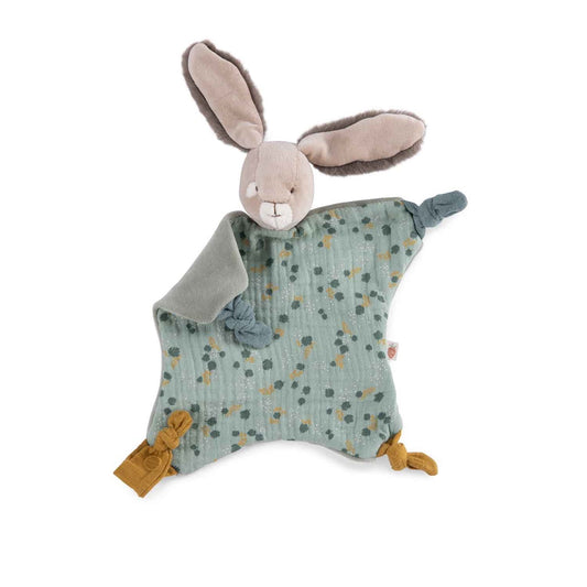 Moulin Roty Sage Rabbit Cuddle Toy