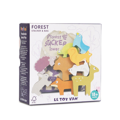 Le Toy Van Stacking Forest Animals