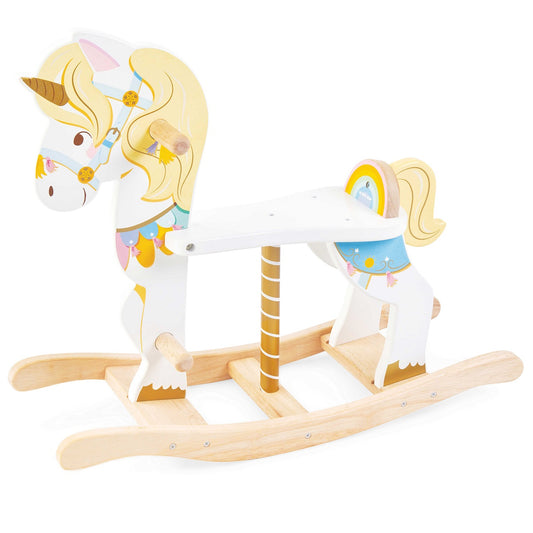 Le Toy Van Ride On Rocking Unicorn Carousel