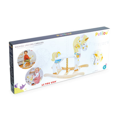 Le Toy Van Ride On Rocking Unicorn Carousel