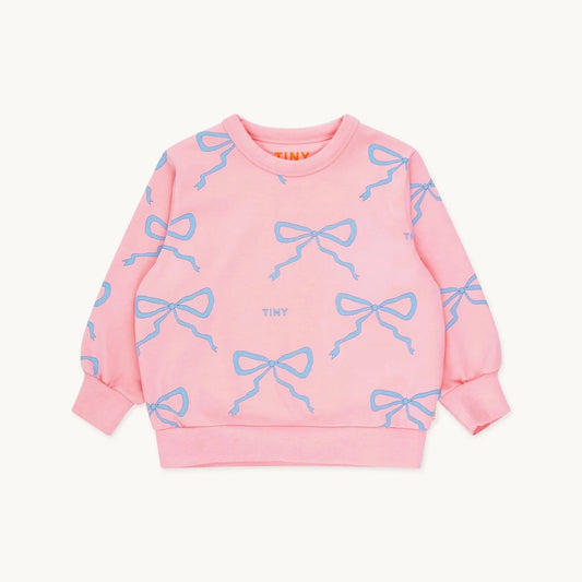 Bows Sweatshirt, Peach