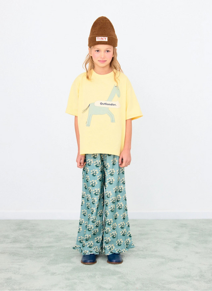 Horse Graphic Tee, Mellow Yellow