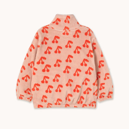 Cherries Polar Jacket, Pink