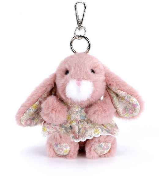 McHugs Pink Rabbit Bag Charm