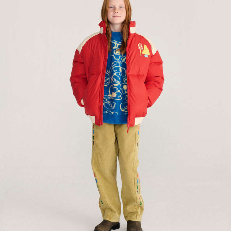 Bobo Choses Mush Monster Anorak, Red