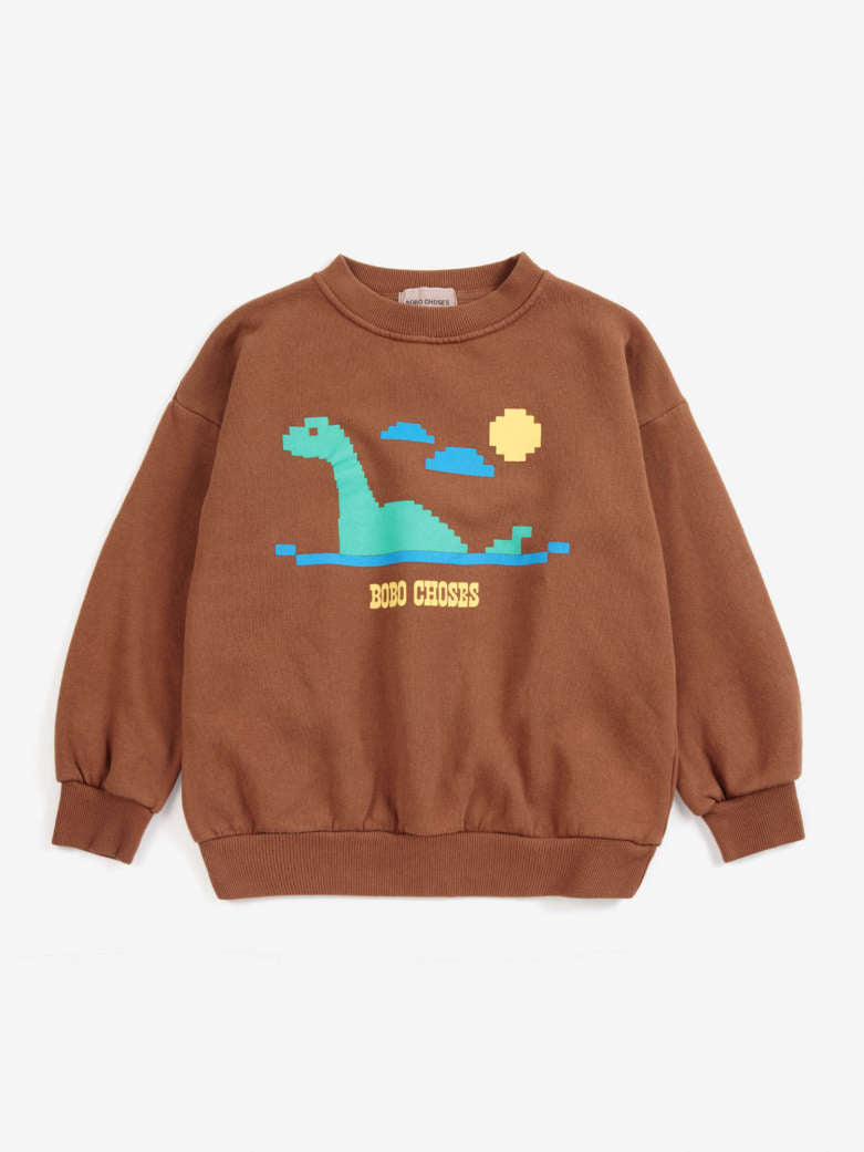 Lake Monster Sweatshirt, Dark Brown