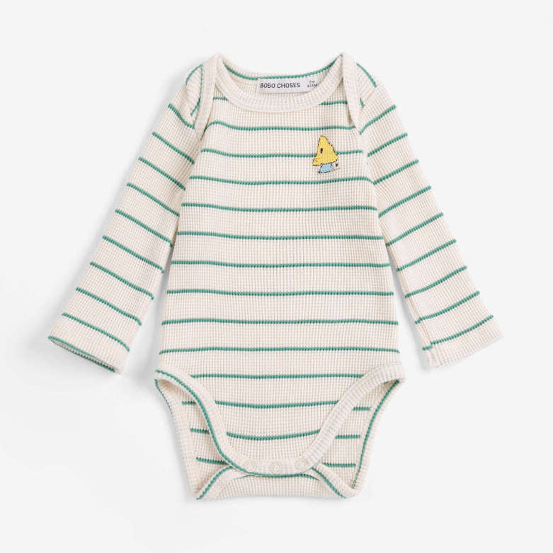 Mush Monster Striped Gift Set, Offwhite