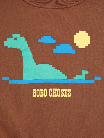 Lake Monster Sweatshirt, Dark Brown