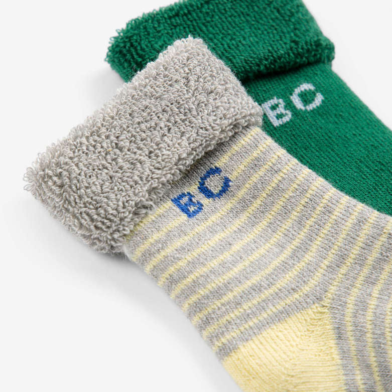 BC Mush Monster Socks Pack, Green