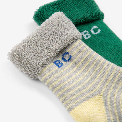 BC Mush Monster Socks Pack, Green