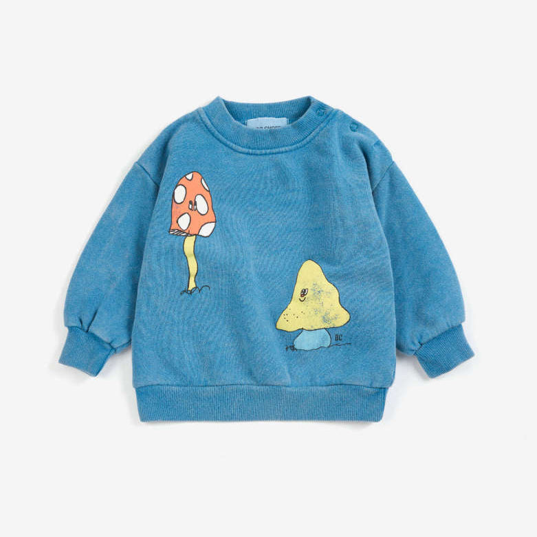 Mush Monster Duo Sweatshirt, Blue