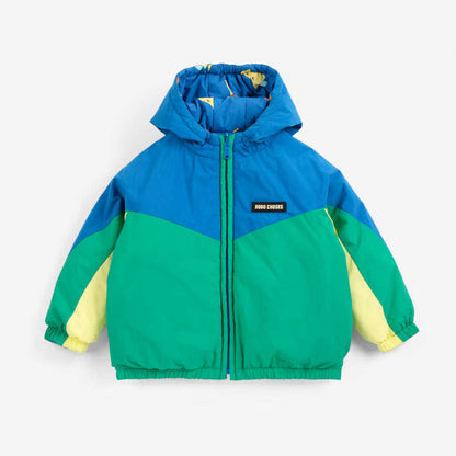 Mush Monster Duo All Over Reversible Anorak, Blue