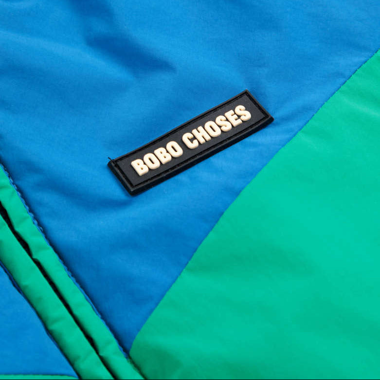 Mush Monster Duo All Over Reversible Anorak, Blue