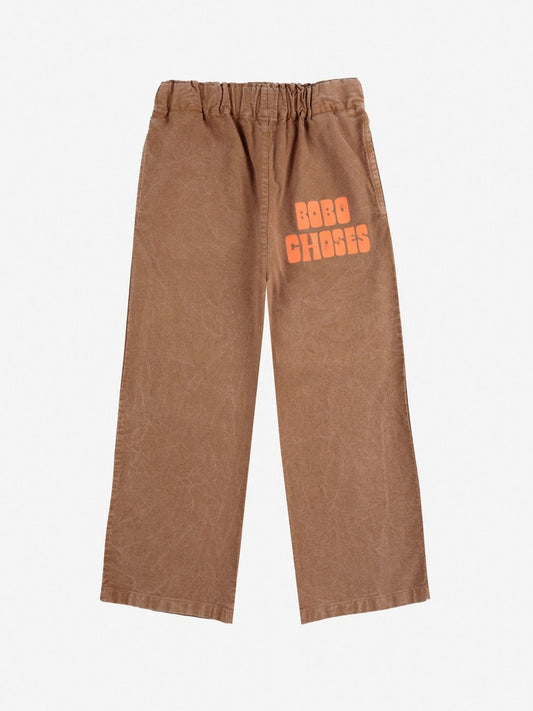 Bobo Choses Woven Pants, Brown