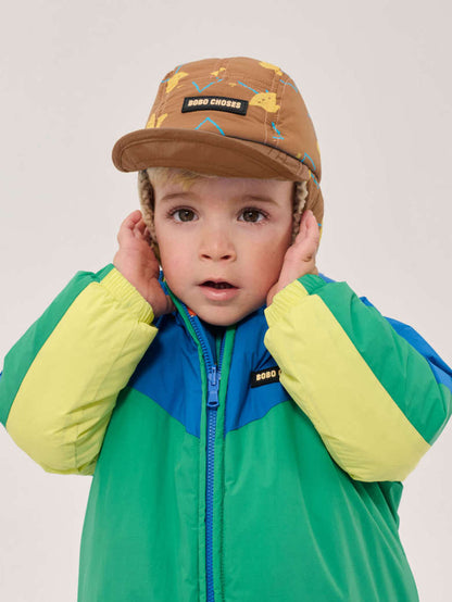 Mush Monster Duo All Over Reversible Anorak, Blue