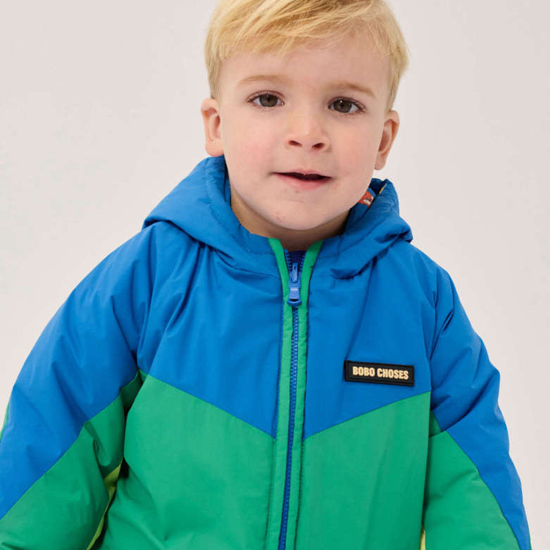 Mush Monster Duo All Over Reversible Anorak, Blue