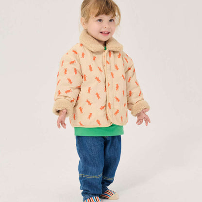 Softpaw Monster Sheepskin Reversible Jacket, Light Pink