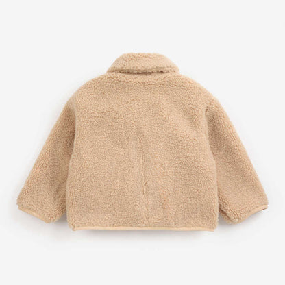 Softpaw Monster Sheepskin Reversible Jacket, Light Pink