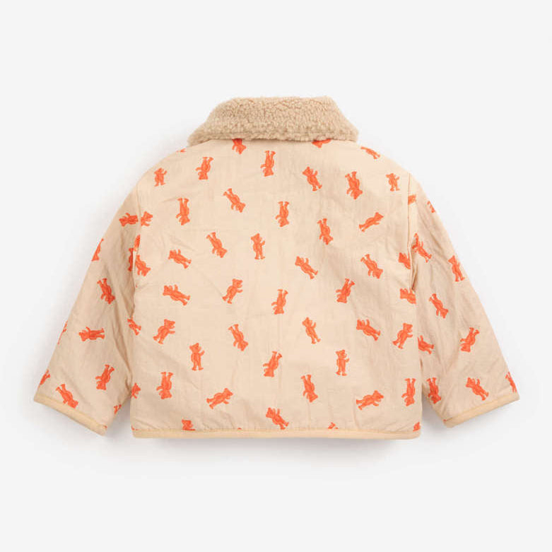 Softpaw Monster Sheepskin Reversible Jacket, Light Pink