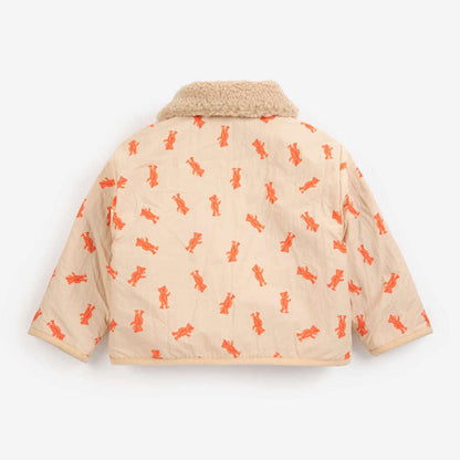 Softpaw Monster Sheepskin Reversible Jacket, Light Pink