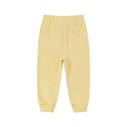 Organic Fleece Sweatpants, Mellow Yellow