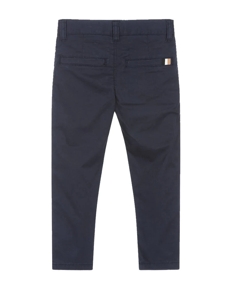 BOSS Twill Pants, Navy